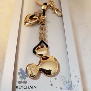 Disney Mickey Mouse Keychain Purse Charm